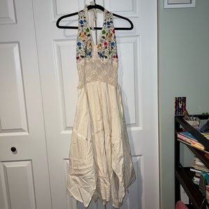 Halter Top Tablecloth Dress